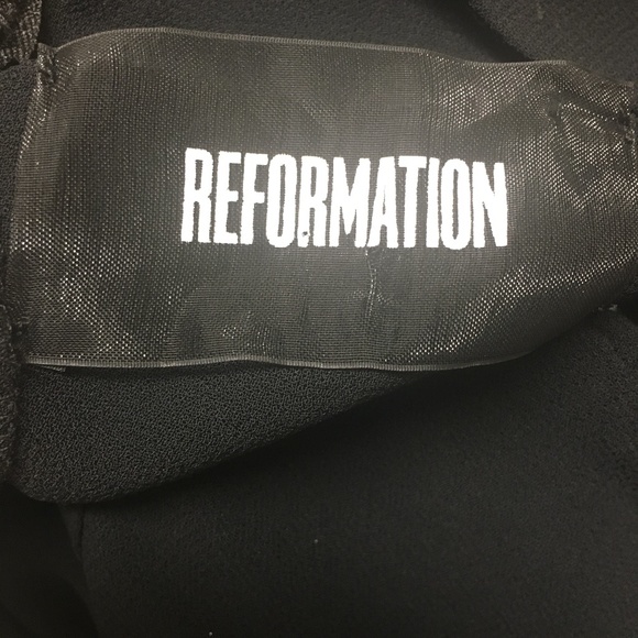 REFORMATION Delancey Dress Keyhole Front EUC - Picture 7 of 13